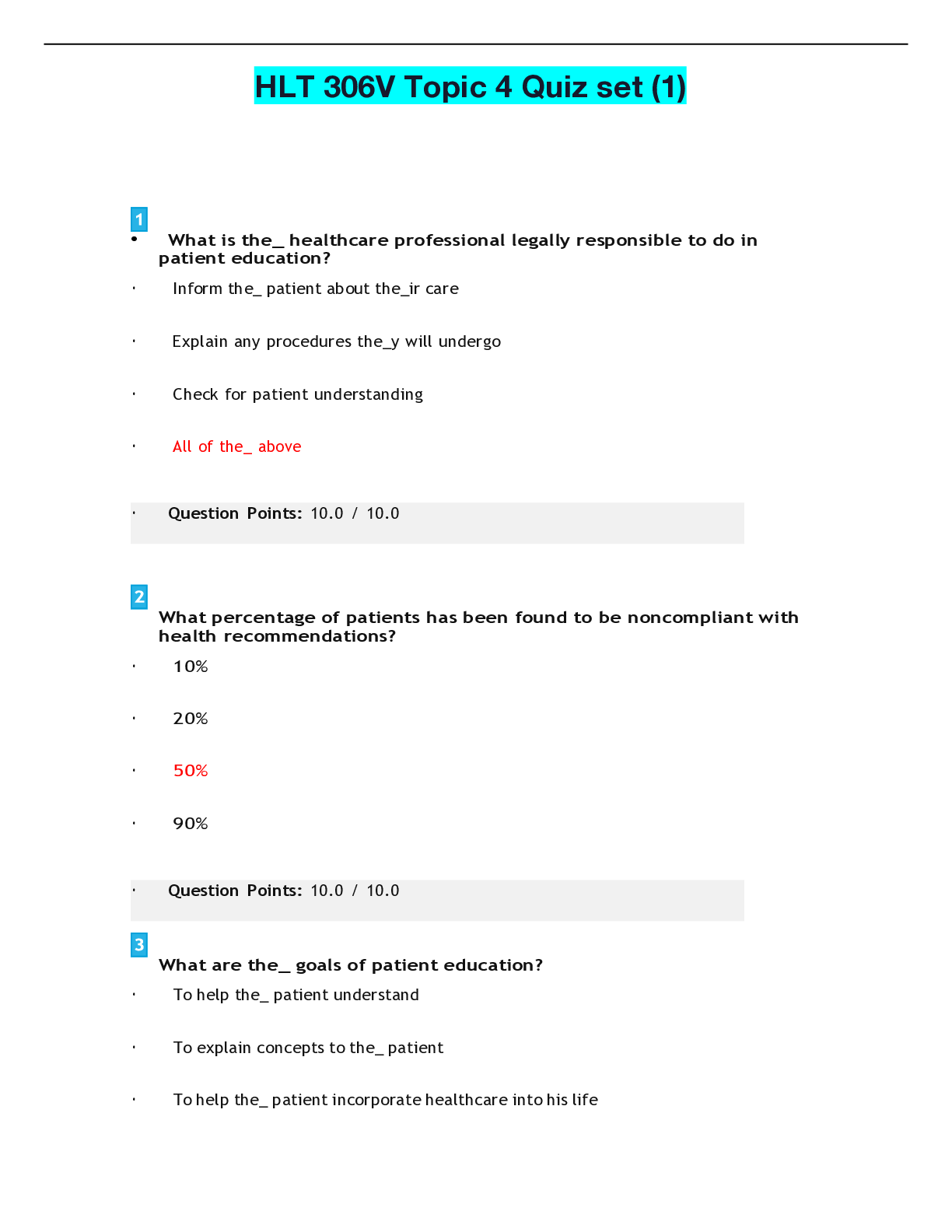 Preview of HLT 306V Topic 4 Quiz set (1).pdf
